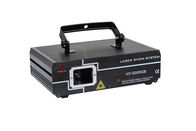 एनालॉग मॉड्यूलेशन पोर्टेबल 20w RGB एनिमेशन लेजर प्रोजेक्टर 500mw