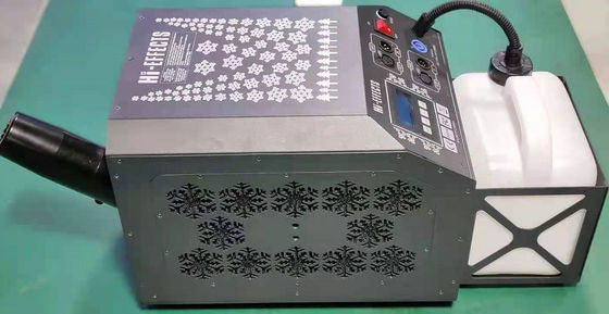 1000w स्टेज इफेक्ट्स स्नो मशीन मैनुअल या DMX 512 कंट्रोल